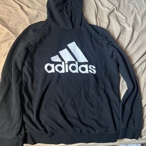 Black Adidas Hoodie size Medium